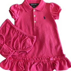 Ralph Lauren Dress, New Size 9 months Baby girl